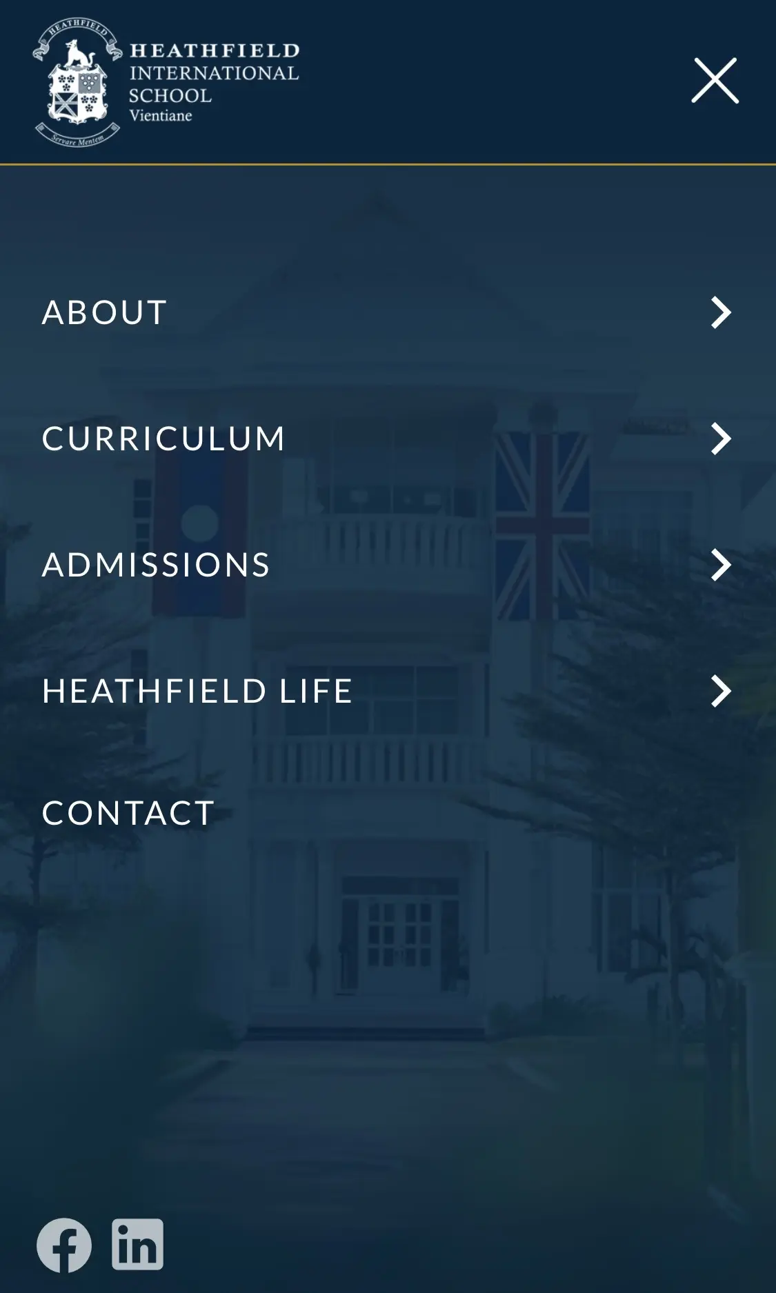 Open mobile navigation menu